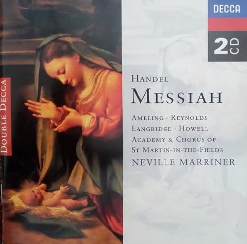 George Frideric Handel : Handel: Messiah (Asmif / Marriner) CD 2 discs (1995)