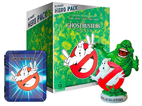 Ghostbusters I + II (Ultimate Hero Pack inklusive 19cm Figur) - (Blu-ray)