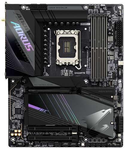 Gigabyte AORUS Z790 Pro X WIFI7 Mainboard Sockel (PC) Intel® 1700 Formfaktor (Details) ATX Mainboar von Gigabyte