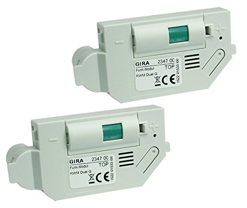 Gira Funkmodul 234700 für Rauchwarnmelder Gira Dual Q 233602 und 233002-2er Pack