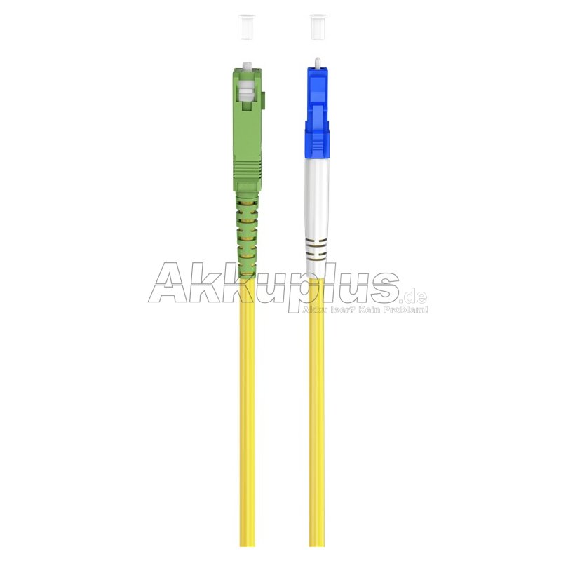 Glasfaserkabel (FTTH), Singlemode (OS2) Yellow, (Simplex), 15 m