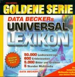 Goldene Serie. Data Beckers Universallexikon 1999. CD- ROM für Windows 95/98