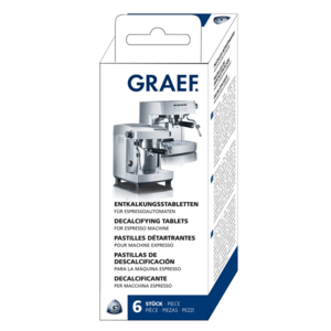 Graef Entkalkungstabletten für Siebträger-Espressomaschinen Graef Entkalkungstabletten für Siebträger-Espressomaschinen
