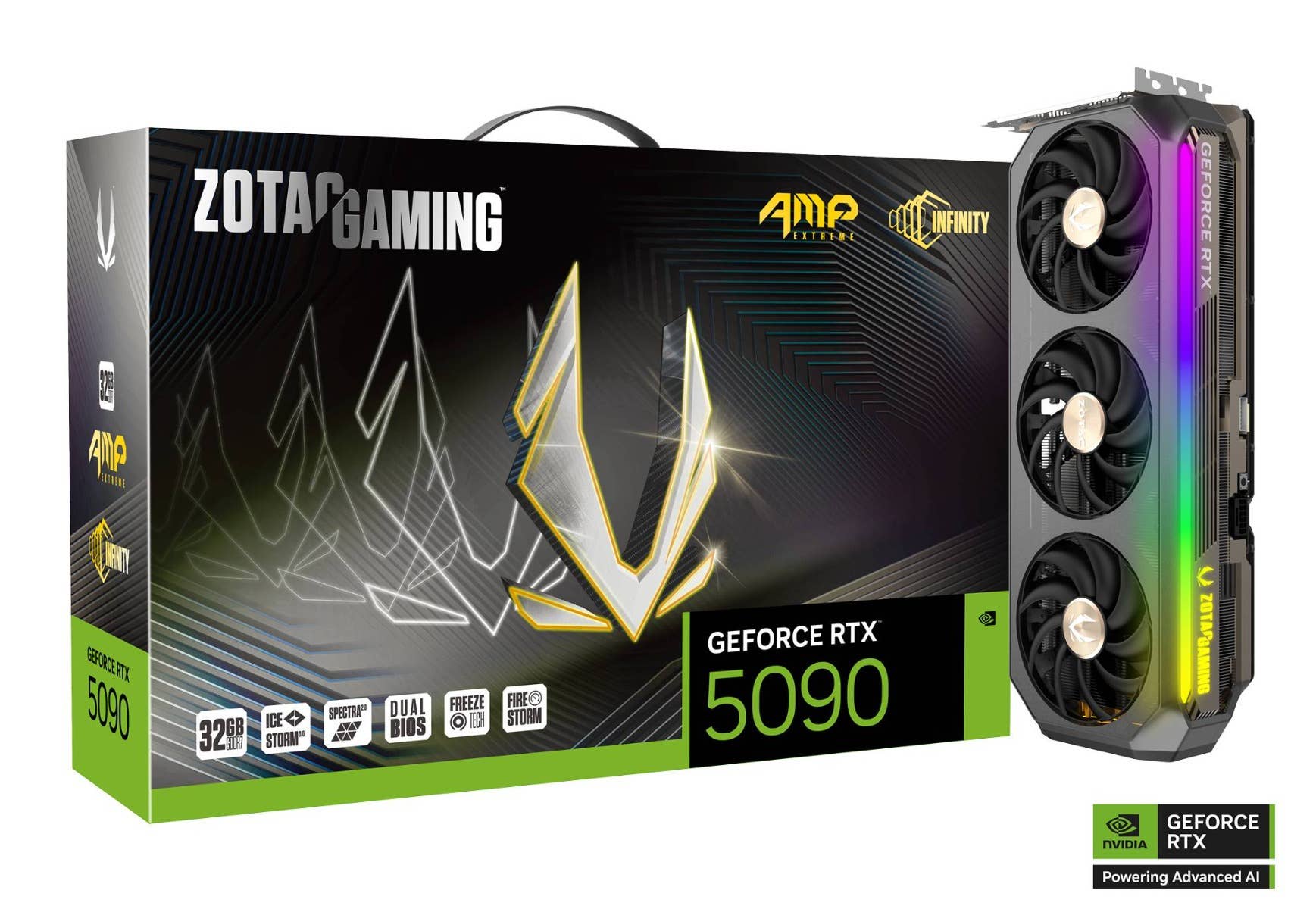 Grafikkarte Zotac GeForce RTX 5090 AMP Extreme INFINITY 32GB Grafikkarte Zotac GeForce RTX 5090 AMP Extreme INFINITY 32GB