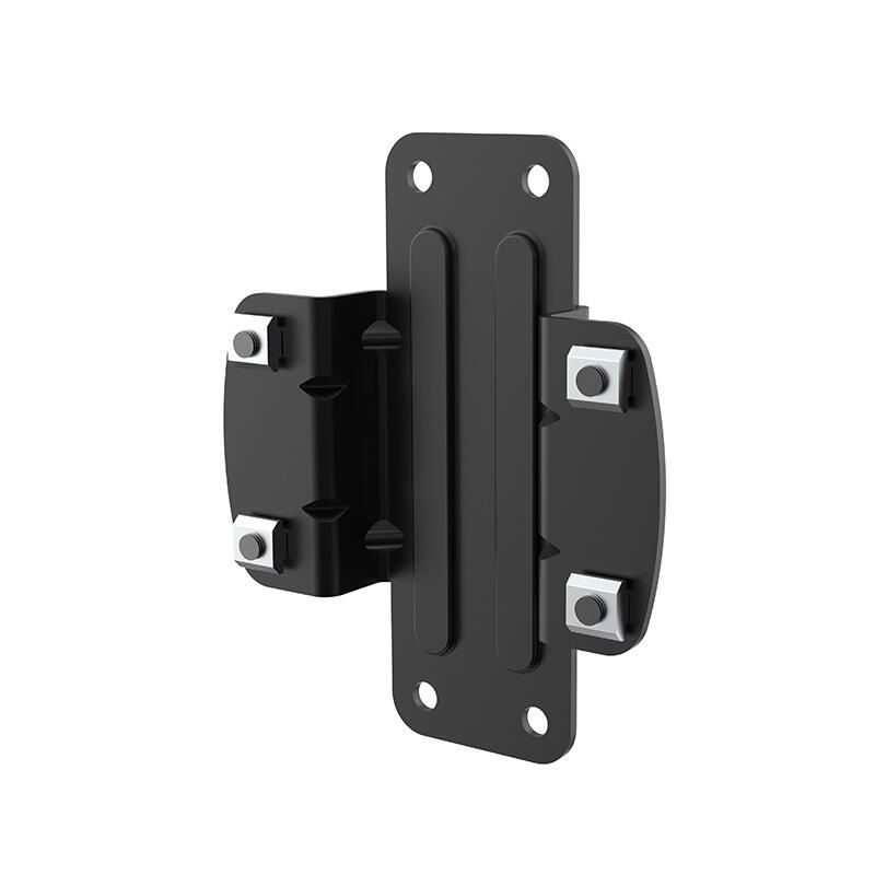 HAGOR comPROnents series CPS-Rail-Adapter aus Stahl für Flachbildschirme, schwarz