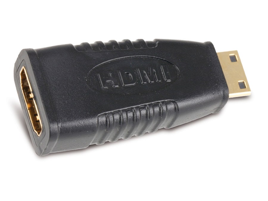 S-IMPULS HDMI-Adapter, Typ A Buchse/Typ C Stecker, schwarz S-IMPULS HDMI-Adapter, Typ A Buchse/Typ C Stecker, schwarz von S-IMPULS