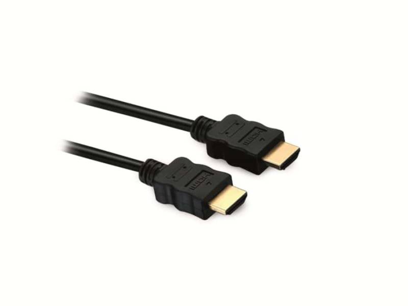 S-IMPULS HDMI-Kabel, HIGH SPEED WITH ETHERNET, 2 m, schwarz von S-IMPULS