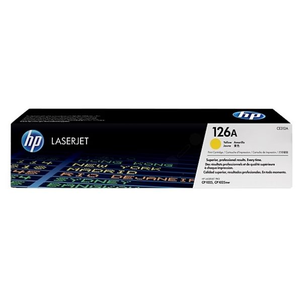 HP 126A Original Toner gelb HP 126A Original Toner gelb