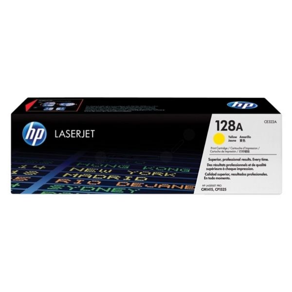 HP 128A Original Toner gelb
