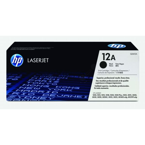 HP 12A Original Tonerkartusche schwarz HP 12A Original Tonerkartusche schwarz