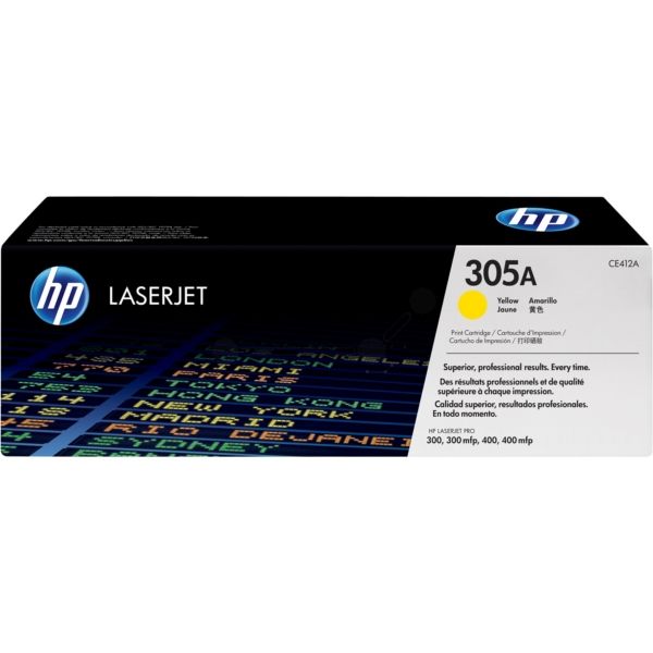 HP 305A Original Tonerkartusche gelb HP 305A Original Tonerkartusche gelb
