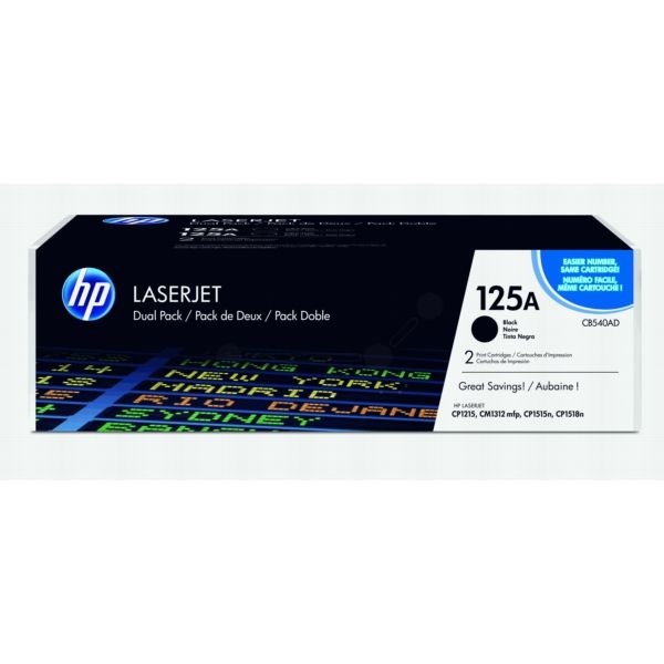 HP CB540A Toner schwarz
