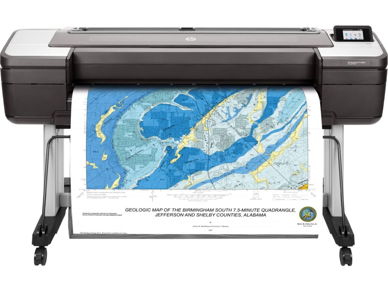 HP DesignJet T1700dr PostScript Großformatdrucker Plotter