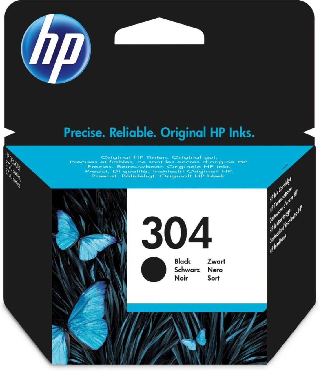 HP Original 304 Druckerpatrone - schwarz (N9K06AE)