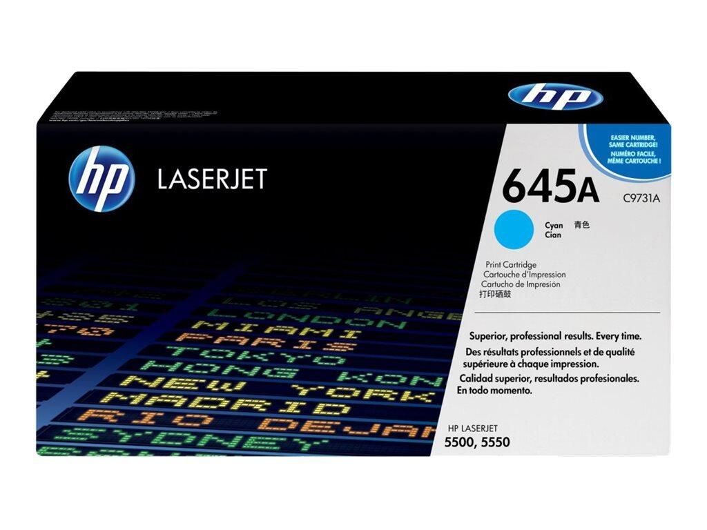 HP Original 645A Toner cyan 12.000 Seiten (C9731A)