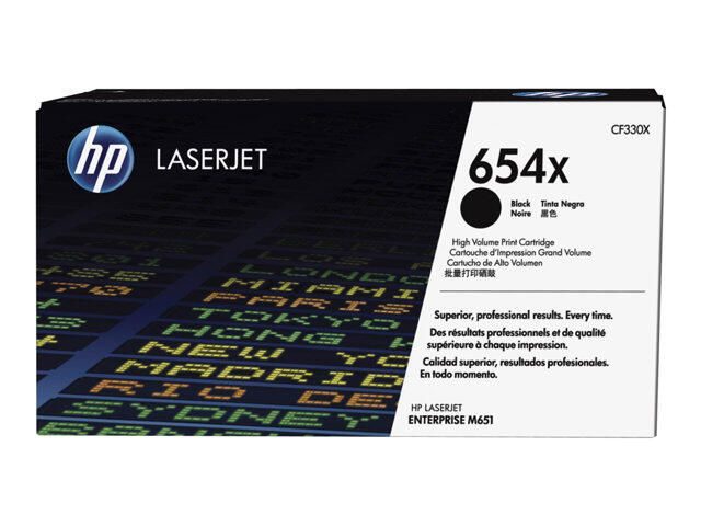 HP Original 654X Toner schwarz hohe Kapazität 20.500 Seiten (CF330X)