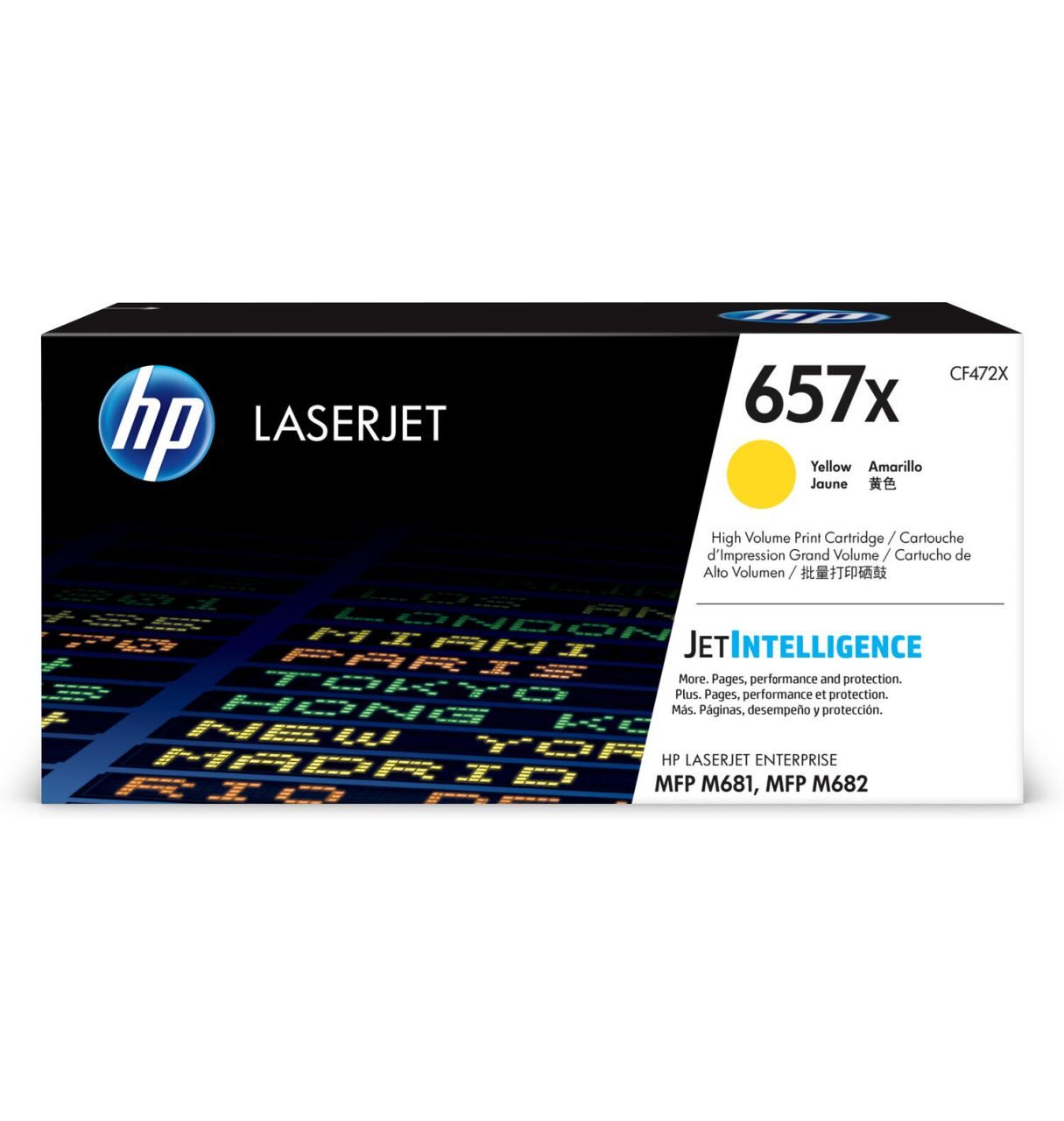 HP Original 657X Toner gelb hohe Kapazität 23.000 Seiten (CF472X)