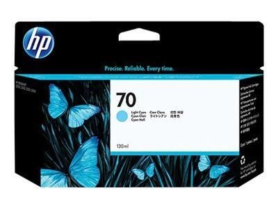 HP Original 70 Druckerpatrone cyan hell 130ml (C9390A)