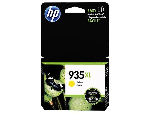 HP Original 935XL Druckerpatrone gelb 825 Seiten 9,5ml (C2P26AE)