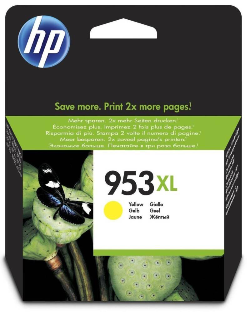 HP Original 953XL Druckerpatrone - gelb (F6U18AE)