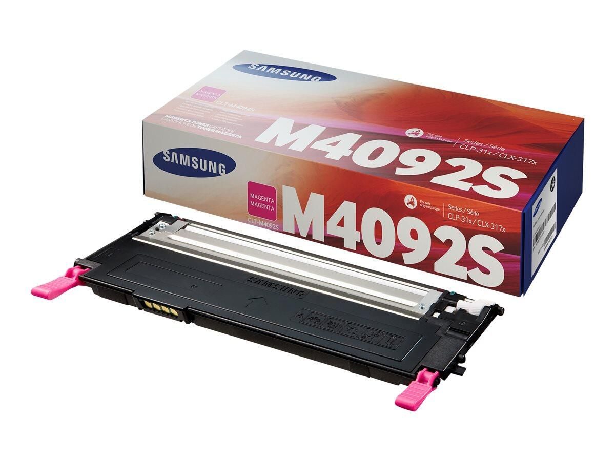 HP Original CLT-M4092S Toner magenta 1.000 Seiten (CLT-M4092S/ELS) für CLP-310/N, 315/W, CLX-3170FN, 3175/FN/FW/N