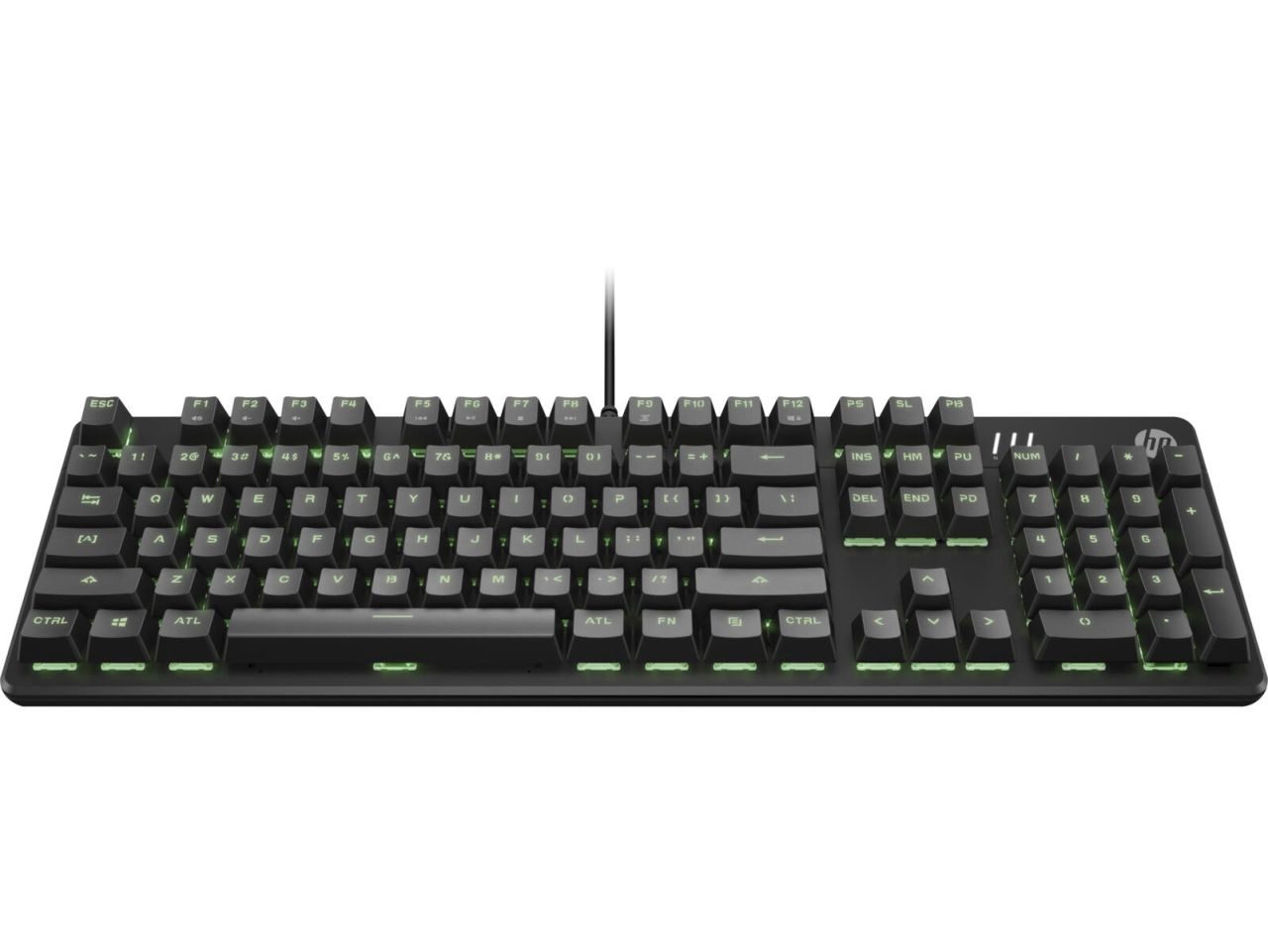 HP Pavilion 550 Gaming-Tastatur mit Hintergrundbeleuchtung schwarz