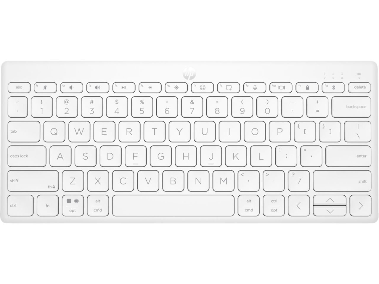 HP Tastatur 350 (kabellos, weiß)