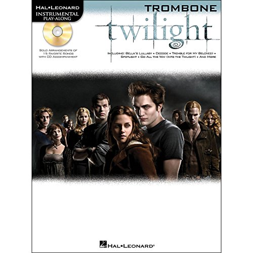 Hal Leonard Twilight For Trombone - Music From The Soundtrack - Instrumental Play-Along Book/CD Pkg