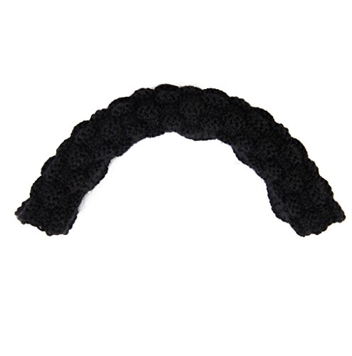 Hand gewebt Pure Wolle waschbar Stirnband Kissen Für AKG K701 K702 Q701 Kopfhörer -Schwarz von AKG