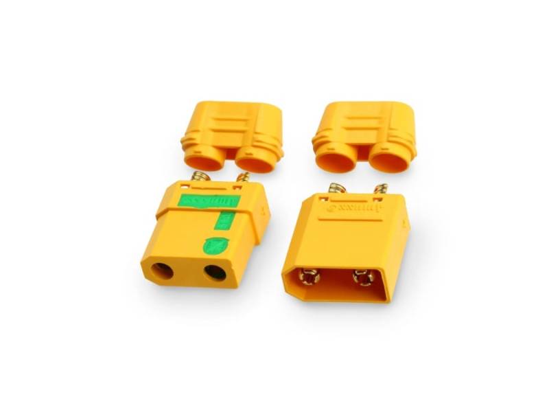 Hochstrom-Steckerset XT90-S, Anti-Spark, 1 Paar von Pollin Electronic GmbH