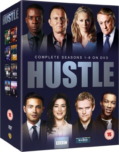 Hustle (Complete Seasons 1-8) - 16-DVD Box Set ( Hu$tle ) ( Hustle - Complete Seasons One to Eight ) [ NON-USA FORMAT, PAL, Reg.2 Import - United Kingdom ]