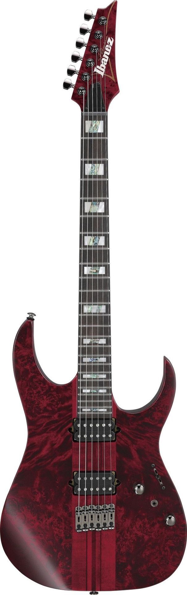 Ibanez RGT1221PB-SWL Stained Wine Red Low Gloss E-Gitarre incl. Gigbag