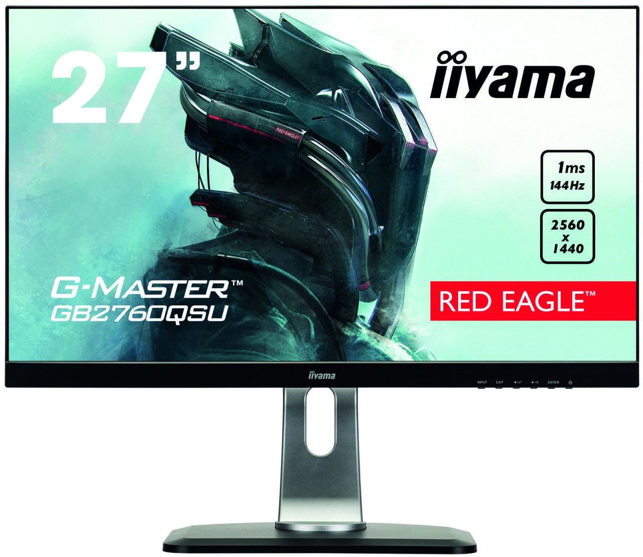 Iiyama G-MASTER GB2760QSU-B1 Gaming-Monitor 68,5 cm (27 Zoll)