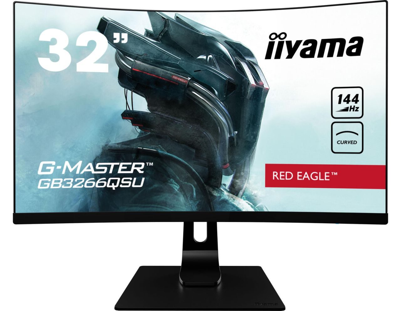 Iiyama G-MASTER GB3266QSU-B1 Curved Gaming-Monitor 80 cm (31,5 Zoll)