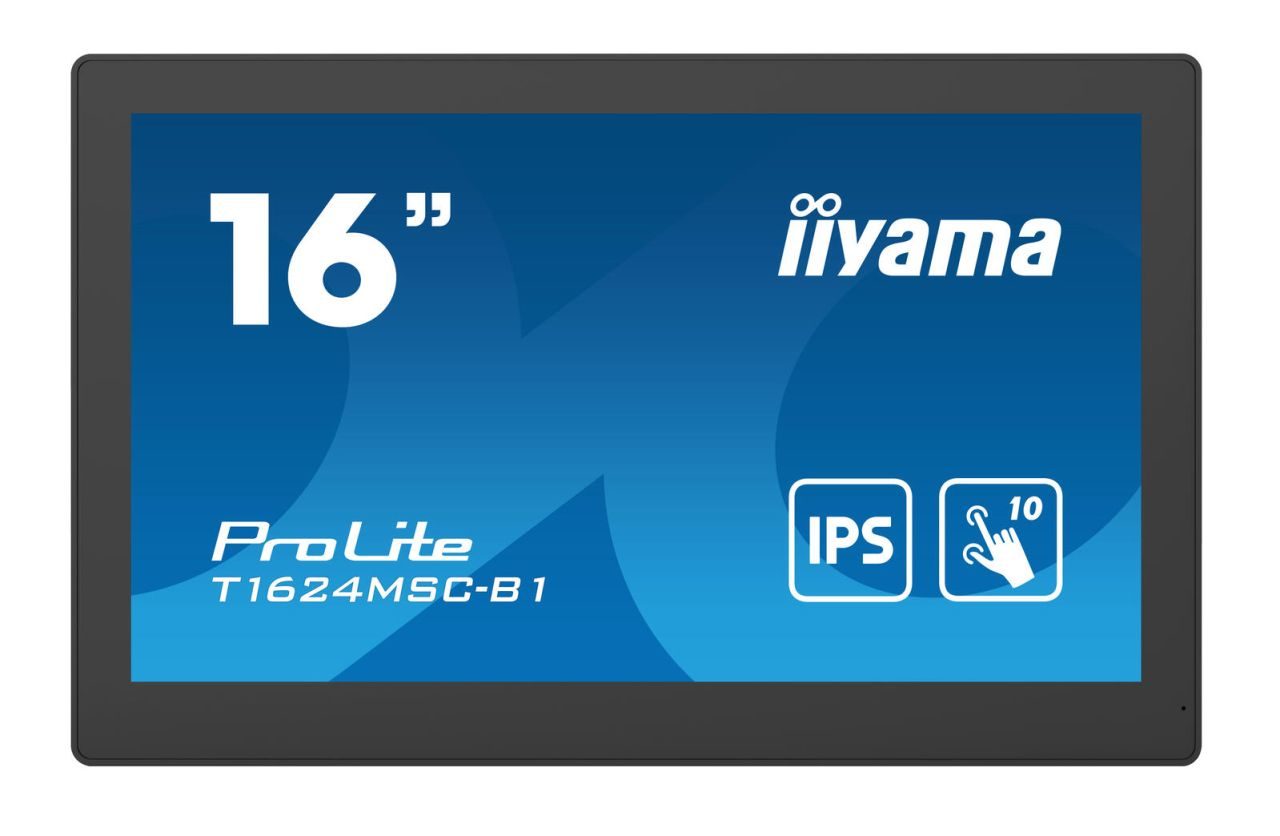 Iiyama Monitor ProLite T1624MSC-B1 Touch-LED-Display 39,5 cm (15,6")