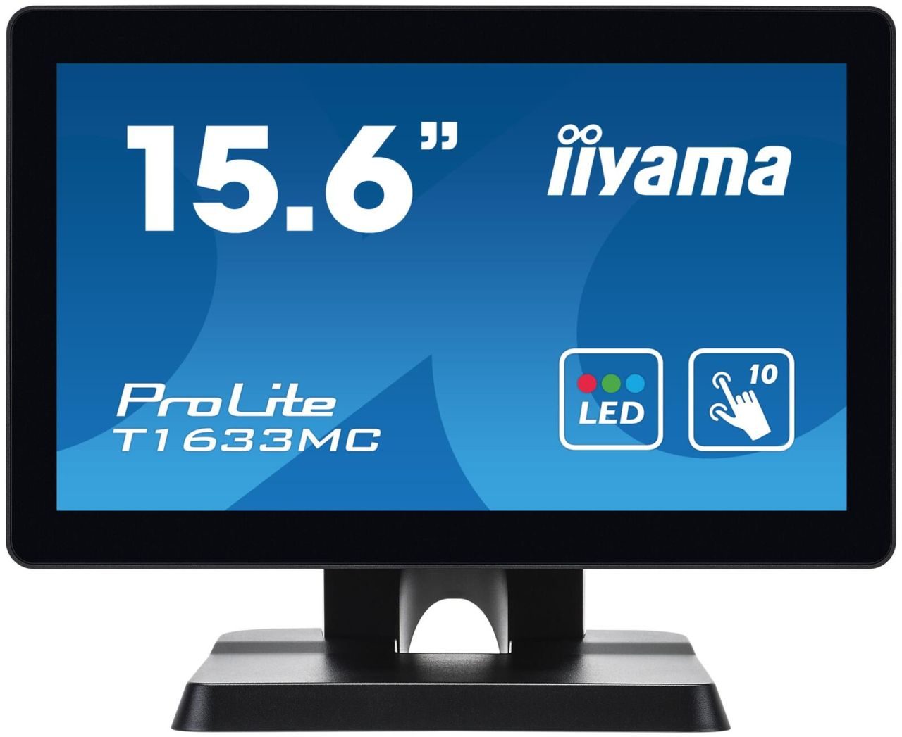 Iiyama Monitor ProLite T1633MC-B1 Touch-LED-Display 39,5 cm (15,6") schwarzmatt