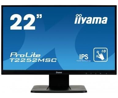 Iiyama Monitor ProLite T2252MSC-B1 LED-Touch-Display 54,6 cm (21,5") schwarz