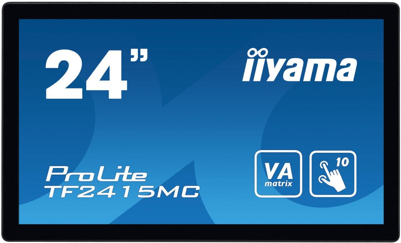 Iiyama Monitor ProLite TF2415MC-B2 Touch-LED-Display 60,5 cm (23.8") schwarzmatt