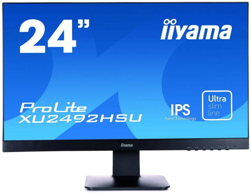 Iiyama Monitor ProLite XU2492HSU-B1 LED-Display 60,5 cm (23,8") schwarz