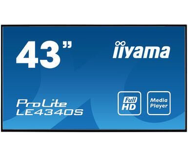 Iiyama ProLite LE4340S-B3 Signage Display 108 cm (43 Zoll)