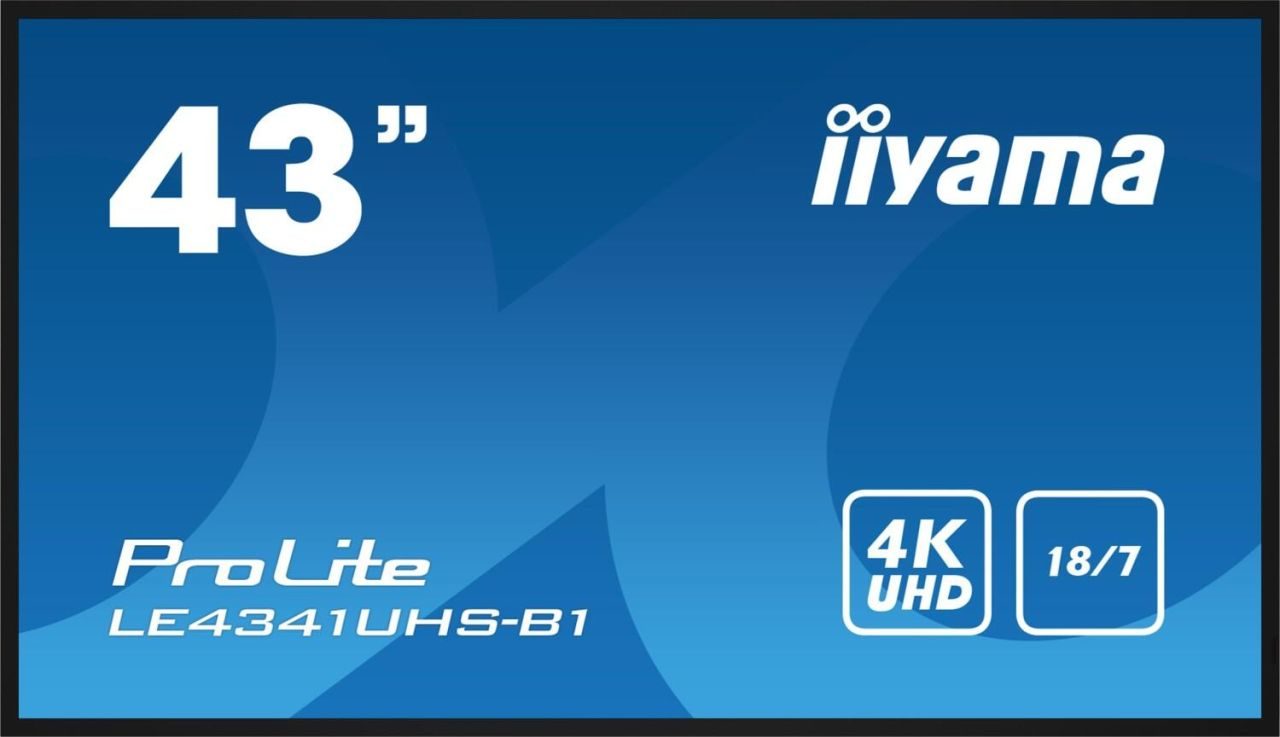 Iiyama ProLite LE4341UHS-B1 Signage Display 108 cm (42,5 Zoll)
