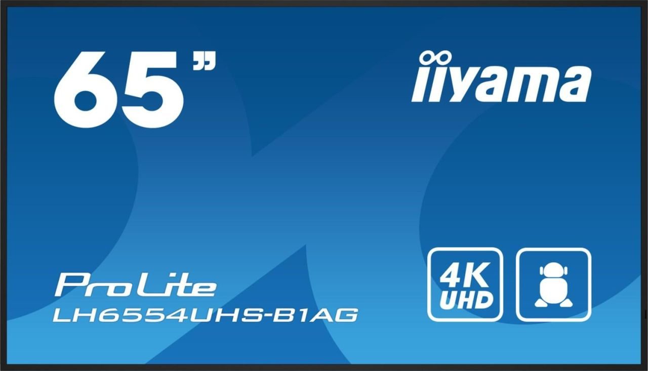 Iiyama ProLite LH6554UHS-B1AG Signage Display 163,9 cm (64,5 Zoll)