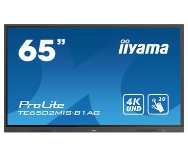 Iiyama ProLite TE6502MIS-B1AG Interkativ LCD Touchscreen-Display 165,10cm (65") 4K UHD mit integrierter Software