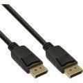 InLine DisplayPort Kabel 0.5 m, vergoldete Kontakte, schwarz