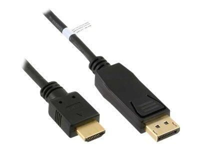 InLine - HDMI-Kabel - DisplayPort (M) bis HDMI (M) - 5 m - Schwarz