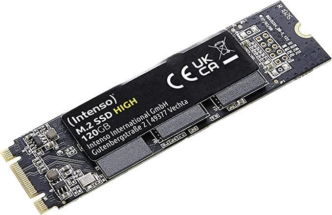 Intenso - High Performance - 120 GB - M.2 2280