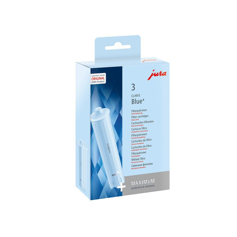 JURA CLARIS Blue+ 3er Pack