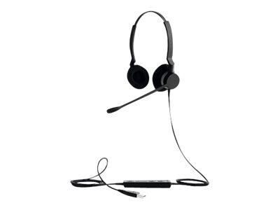 Jabra BIZ 2300 USB MS Duo Headset On-Ear kabelgebunden