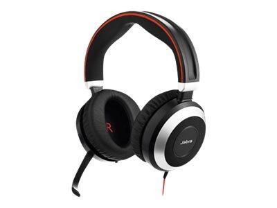 Jabra Evolve 80 MS Stereo Headset Over-Ear