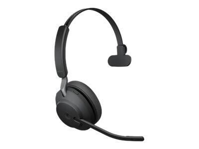 Jabra Evolve2 65 MS Mono Headset On-Ear schwarz